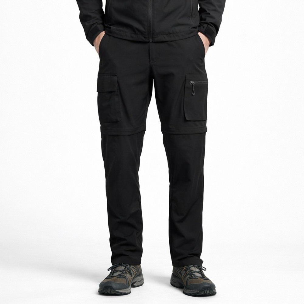 Gash  Hao Convertible Cargo Pants Mens 32x32 Black
